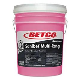 Symplicity Sanibet Sanitizer 5 GAL Multi Surface Quat 1/Pail