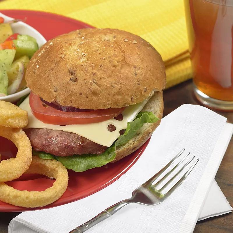 Advanced Dinner Napkins 16.25X15 IN 8.125X7.5 IN White Paper 2PLY 1/4 Fold Refill Embossed 375 Count/Pack 8 Packs/Case