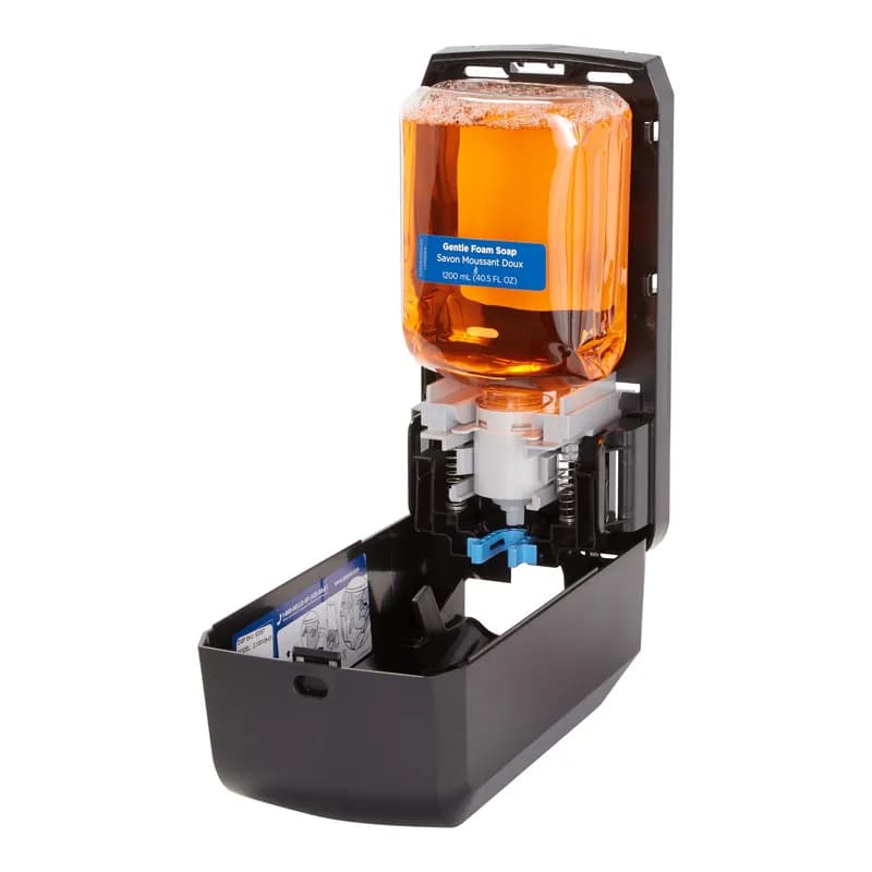 Pacific Blue Ultra™ Hand Sanitizer & Soap Dispenser Foam Black Manual Surface Mount 1/Each