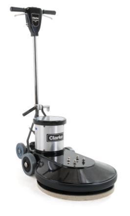 Clarke® Ultra Speed Pro 1500 Floor Burnisher 20X24X16X42 IN Black Silver 120 Volt Corded 1/Each