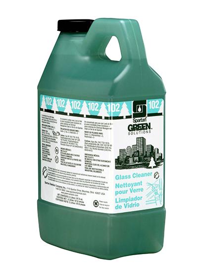 Green Solutions® Glass Cleaner 102 Unscented 2 L Alkaline 4/Case