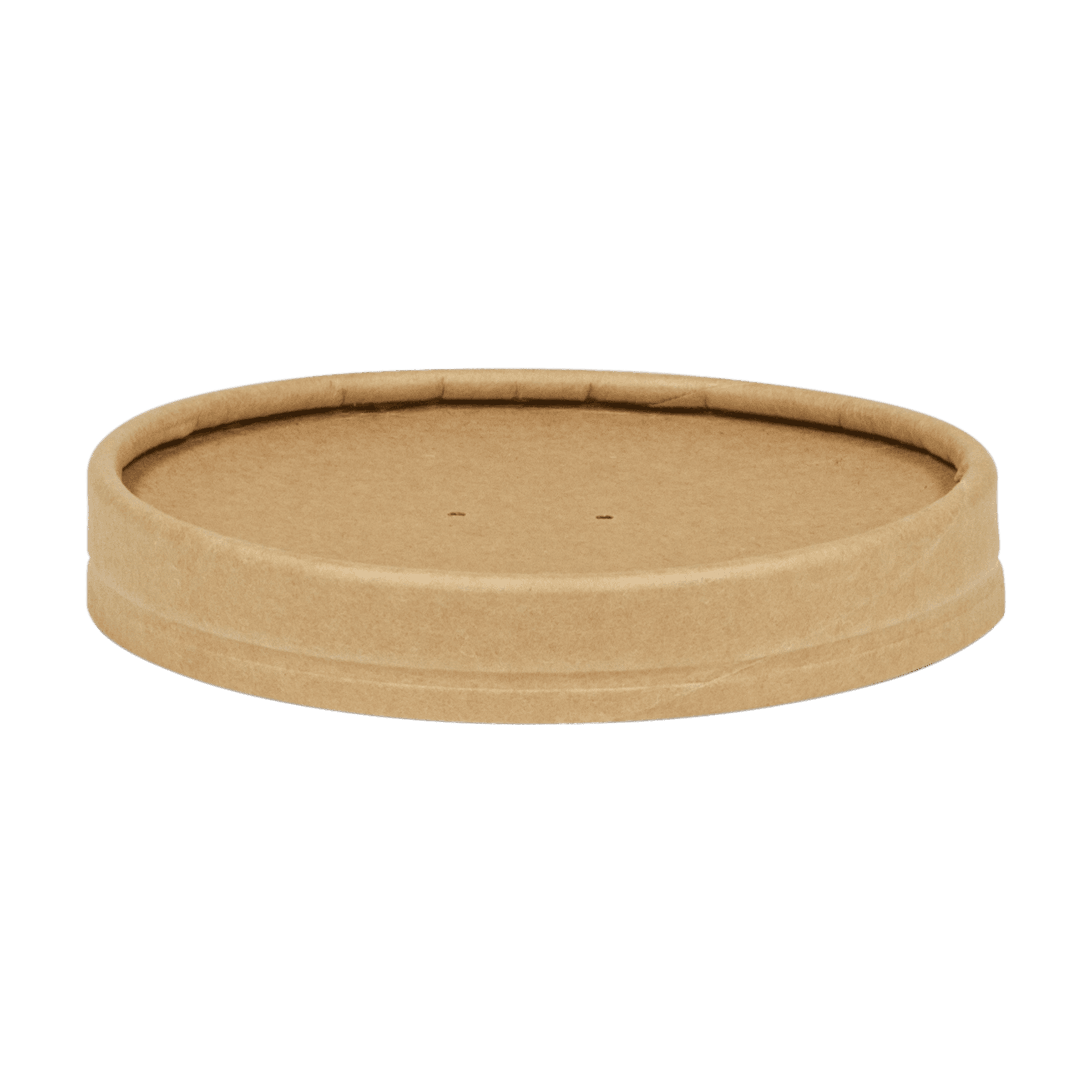 Lid Large (LG) Paper Kraft For 16-24-32 OZ Squat Container 500/Case