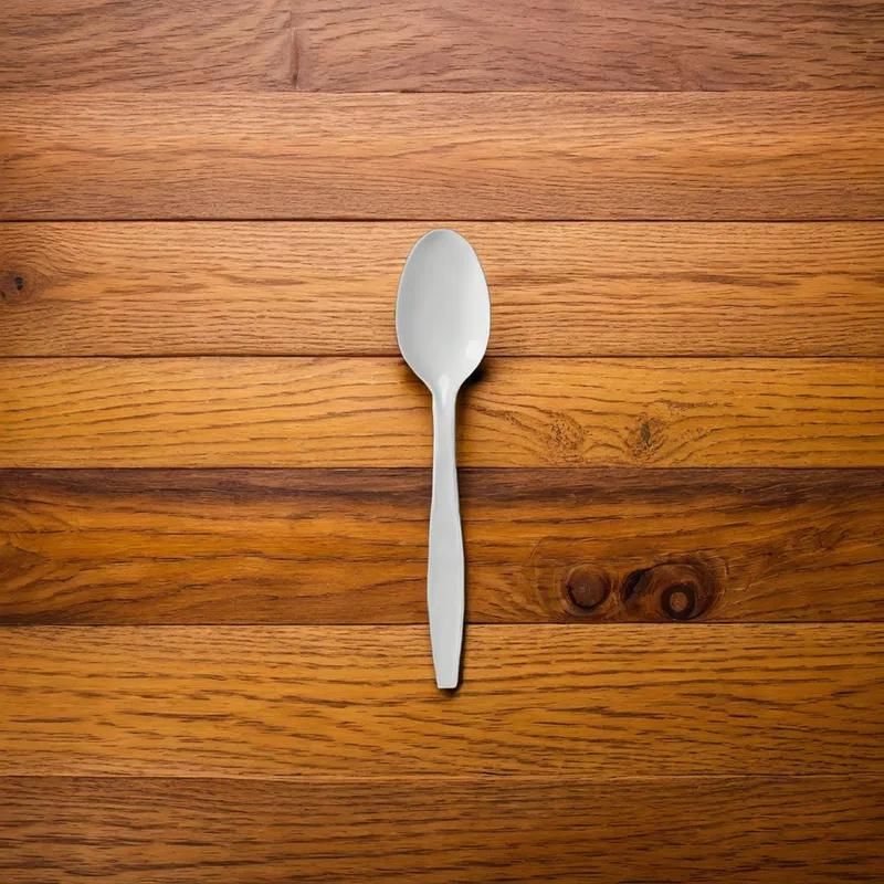 Victoria Bay Teaspoon PP White Heavy Duty Individually Wrapped 1000/Case
