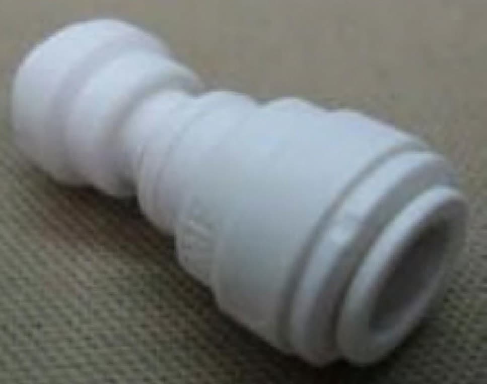 Union Quick Connect Dispenser Fitting 0.38X0.25 IN 1/Each