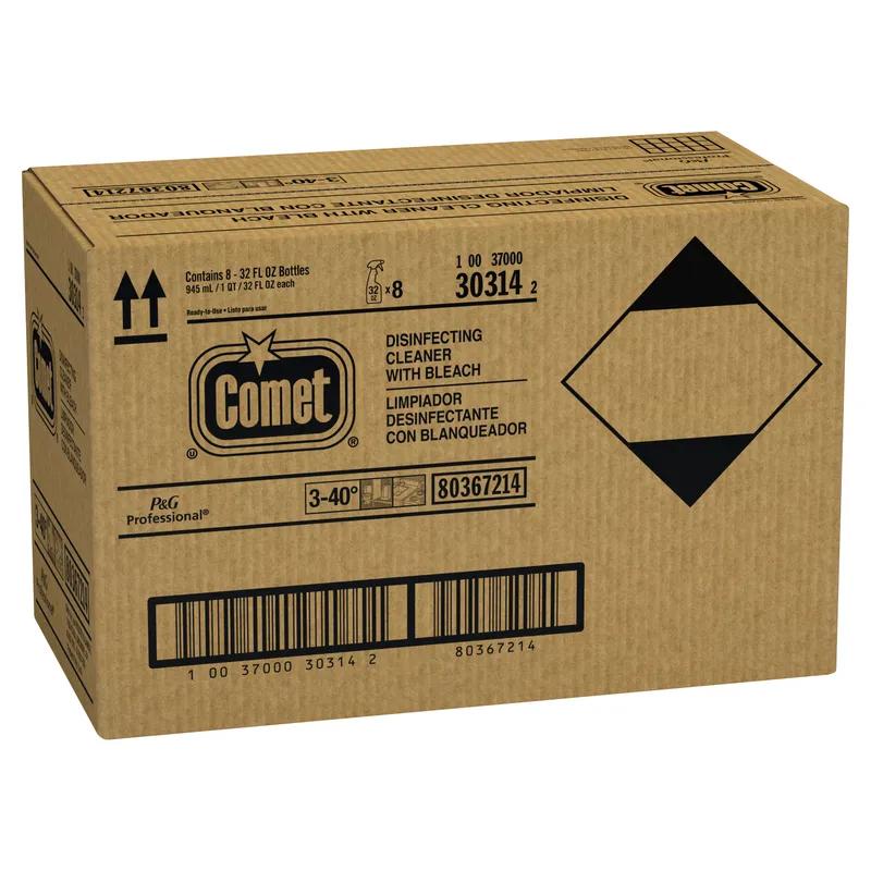 Comet Fresh Scent Disinfectant Cleaner 32 OZ Liquid RTU Bleach 8/Case