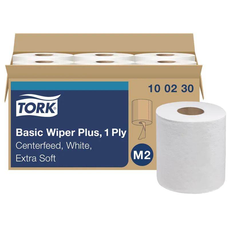 Tork Roll Paper Towel M2 11.8X7.7 IN 299.917 FT White Centerpull Embossed Premium Refill 305 Sheets/Roll 6 Rolls/Case