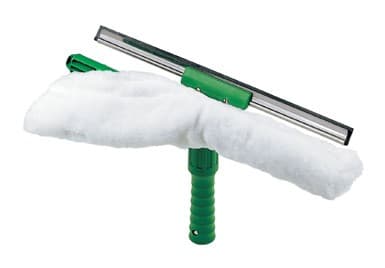 VisaVersa® Squeegee & Washer Plastic Cloth Green White With 10IN Head 1/Each