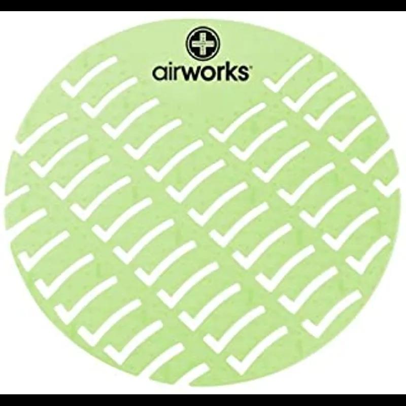 AirWorks® Urinal Screen Herbal Mint Green EVA 10/Carton