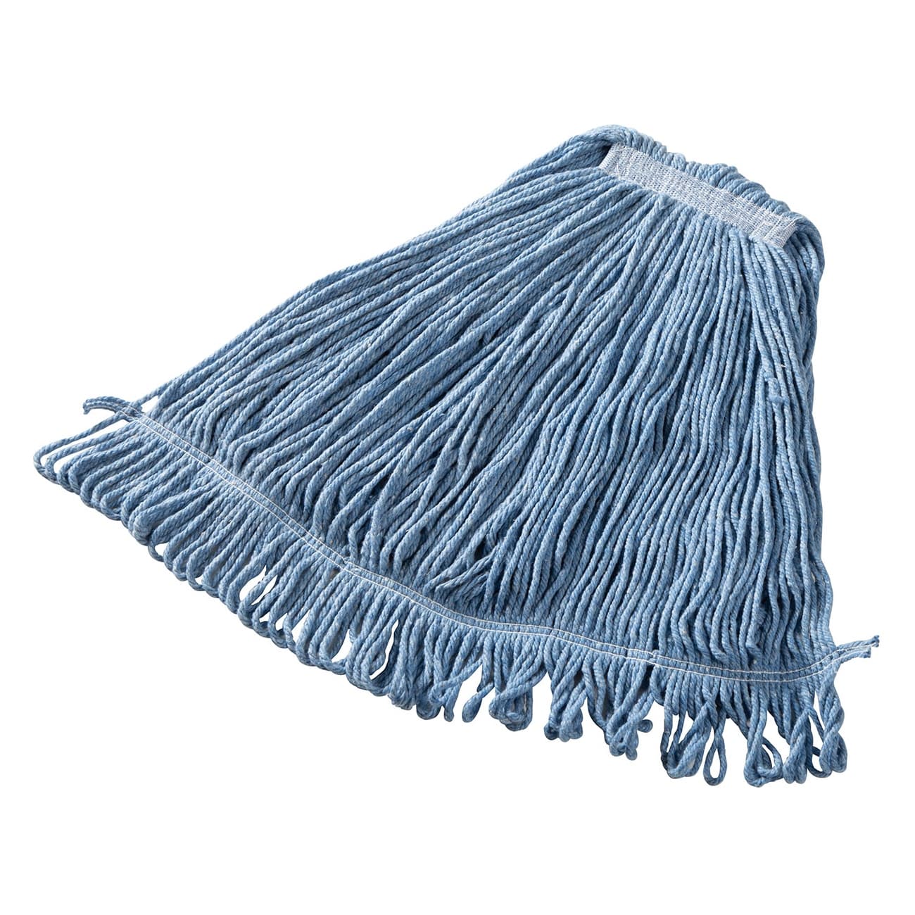 Super Stitch® Wet Mop Large (LG) 24 OZ Blue Cotton Synthetic Blend 1IN Headband 6/Case