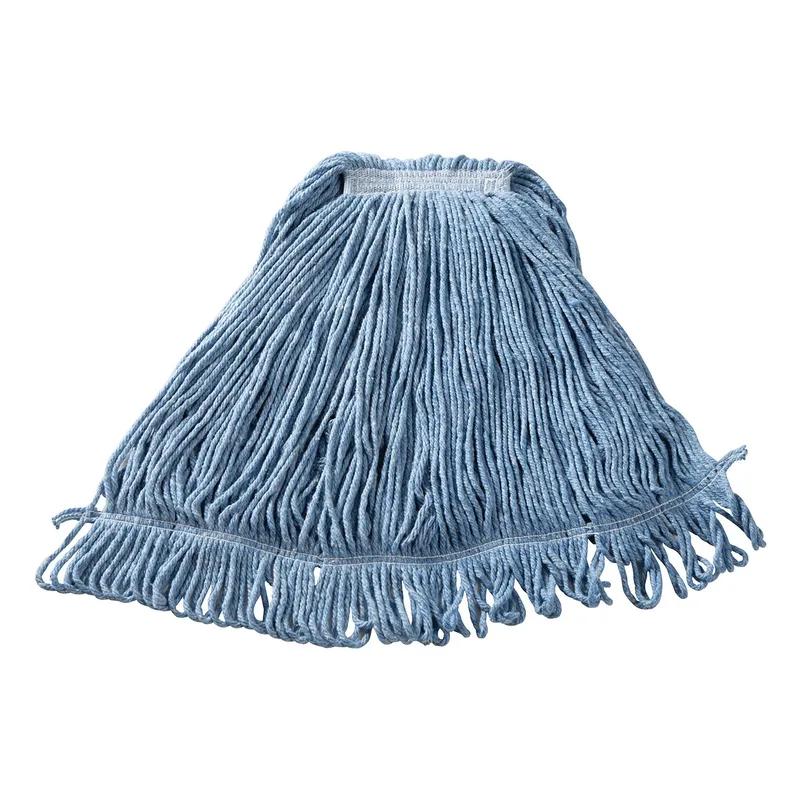 Super Stitch® Wet Mop Large (LG) 24 OZ Blue Cotton Synthetic Blend 1IN Headband 6/Case