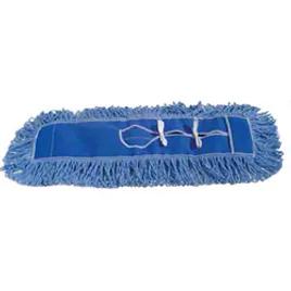 Dust Mop 24X5 IN Blue Synthetic Fiber 1/Each