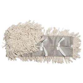 Dust Mop 48X5 IN Cotton Disposable Cut End Economy Pre-Treated Tie On 6/Case