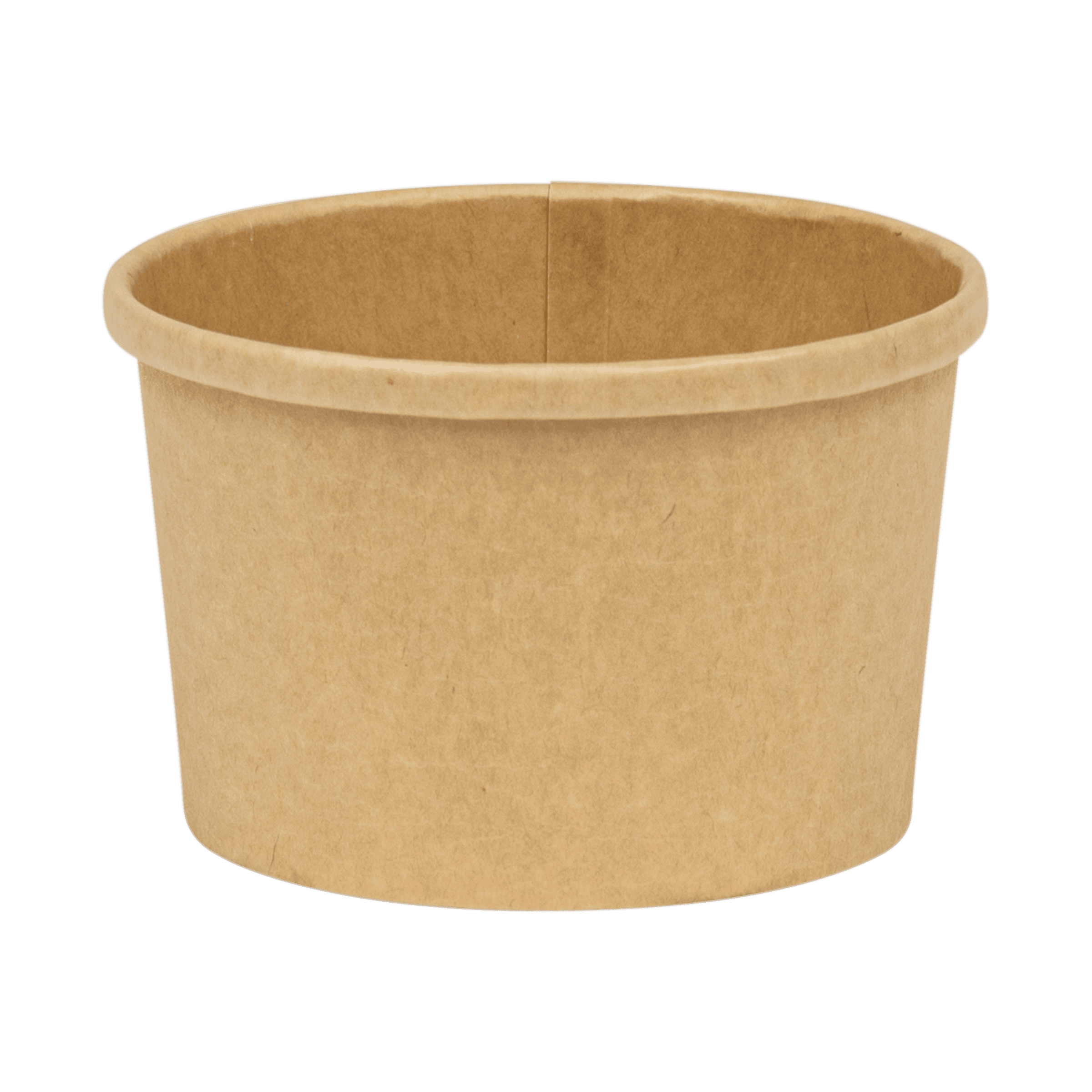 Soup Food Container Base 10 OZ Paperboard Kraft Leak Resistant 500/Case