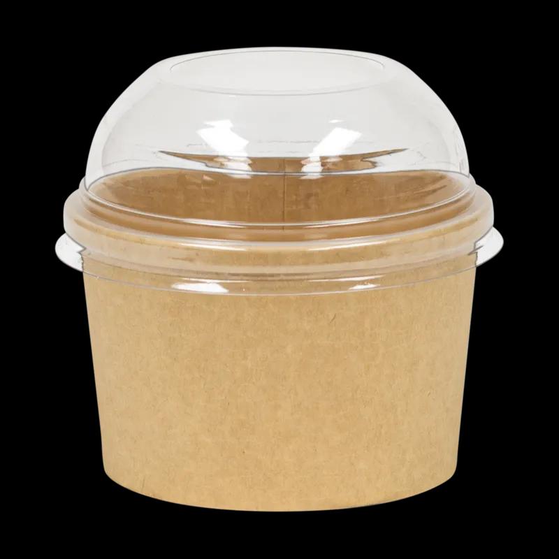 Soup Food Container Base 10 OZ Paperboard Kraft Leak Resistant 500/Case