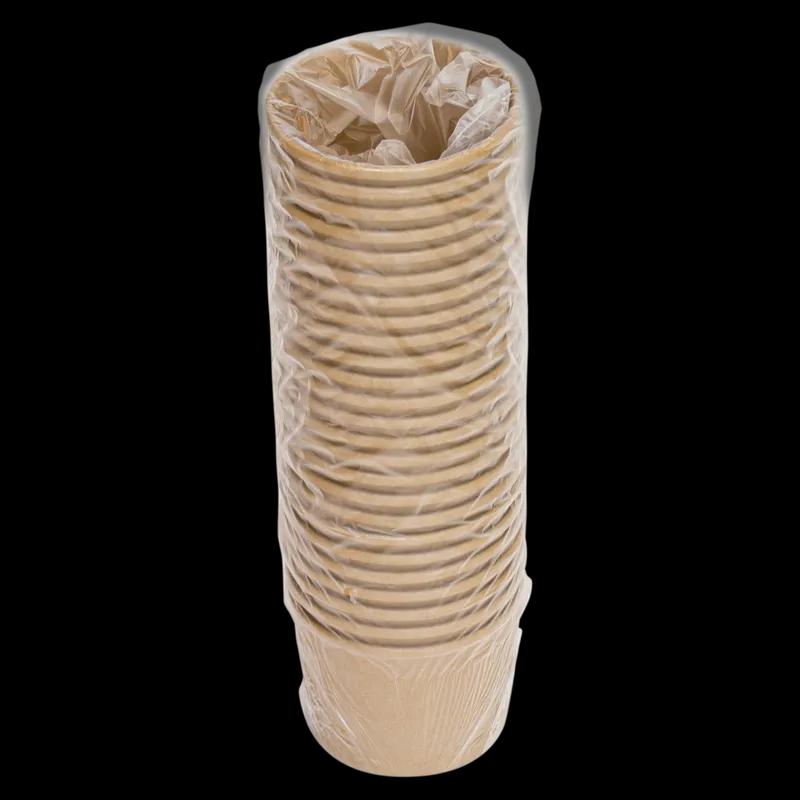 Soup Food Container Base 12 OZ Paperboard Kraft Leak Resistant 500/Case