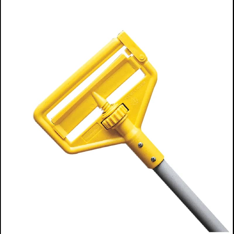 Invader® Mop Large (LG) 60 IN Gray Yellow Aluminum Vinyl Coated Metal 1/Each