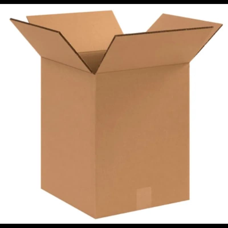 Regular Slotted Container (RSC) 12.5X12.5X15 IN Kraft Corrugated Cardboard 48ECT Double Wall 15 Count/Bundle