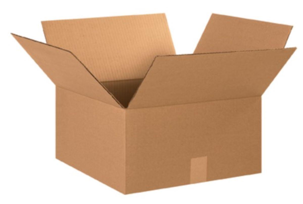 Regular Slotted Container (RSC) 15X15X8 IN Kraft Corrugated Cardboard 32ECT 1/Each
