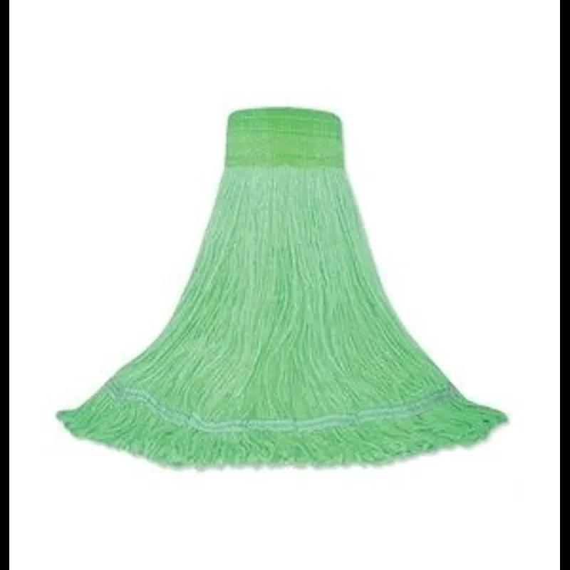 Mop Head 24 IN Green Blend Looped 12/Case