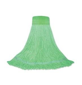 Mop Head 24 IN Green Blend Looped 12/Case