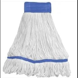 Mop Head 16 OZ Rayon Synthetic Fiber Loop End 1.25IN Narrow Headband 1/Each