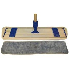 Mop Frame 18 IN Aluminum Hook & Loop Backing 1/Each