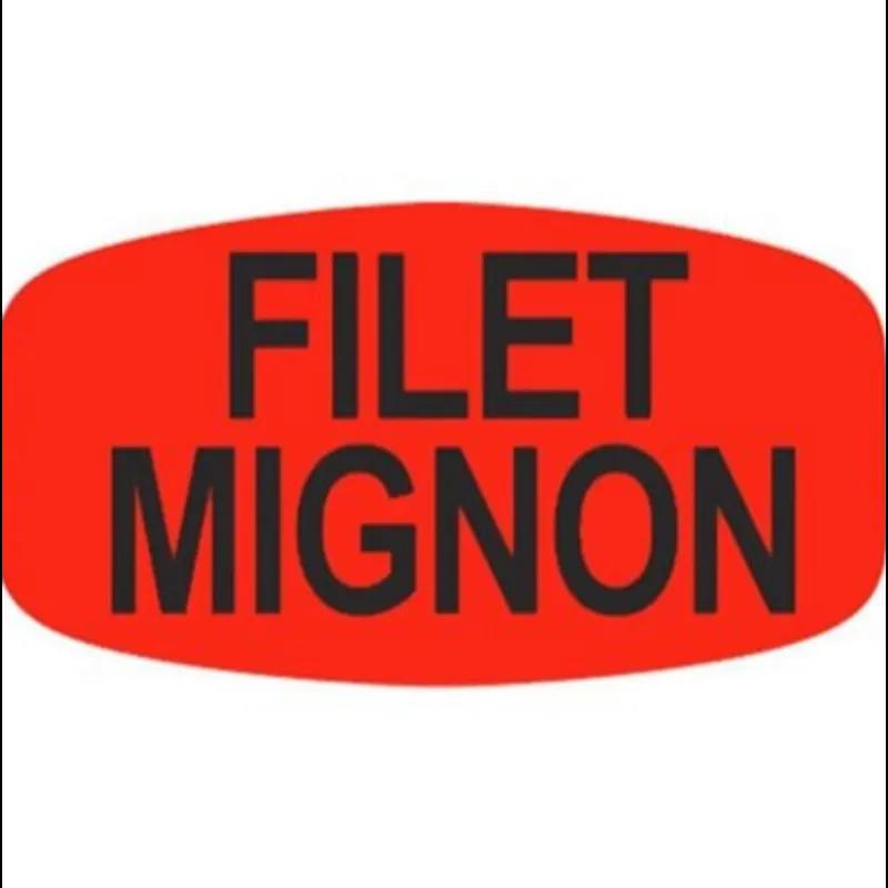 Filet Mignon Label 1000/Roll