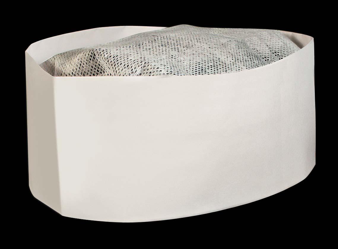 Overseas Cap (Side Cap) White 1000/Case