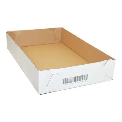Box 28X18X5 IN White Corrugated Cardboard 50/Bundle