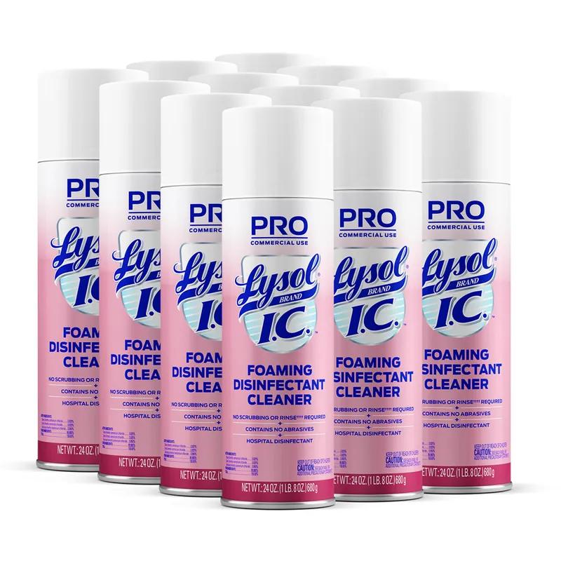 Lysol® Disinfectant Foam 12/Case