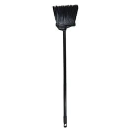 Lobby Broom 30IN Black Metal PP Threaded With 6IN Head Multi-angled 1/Each