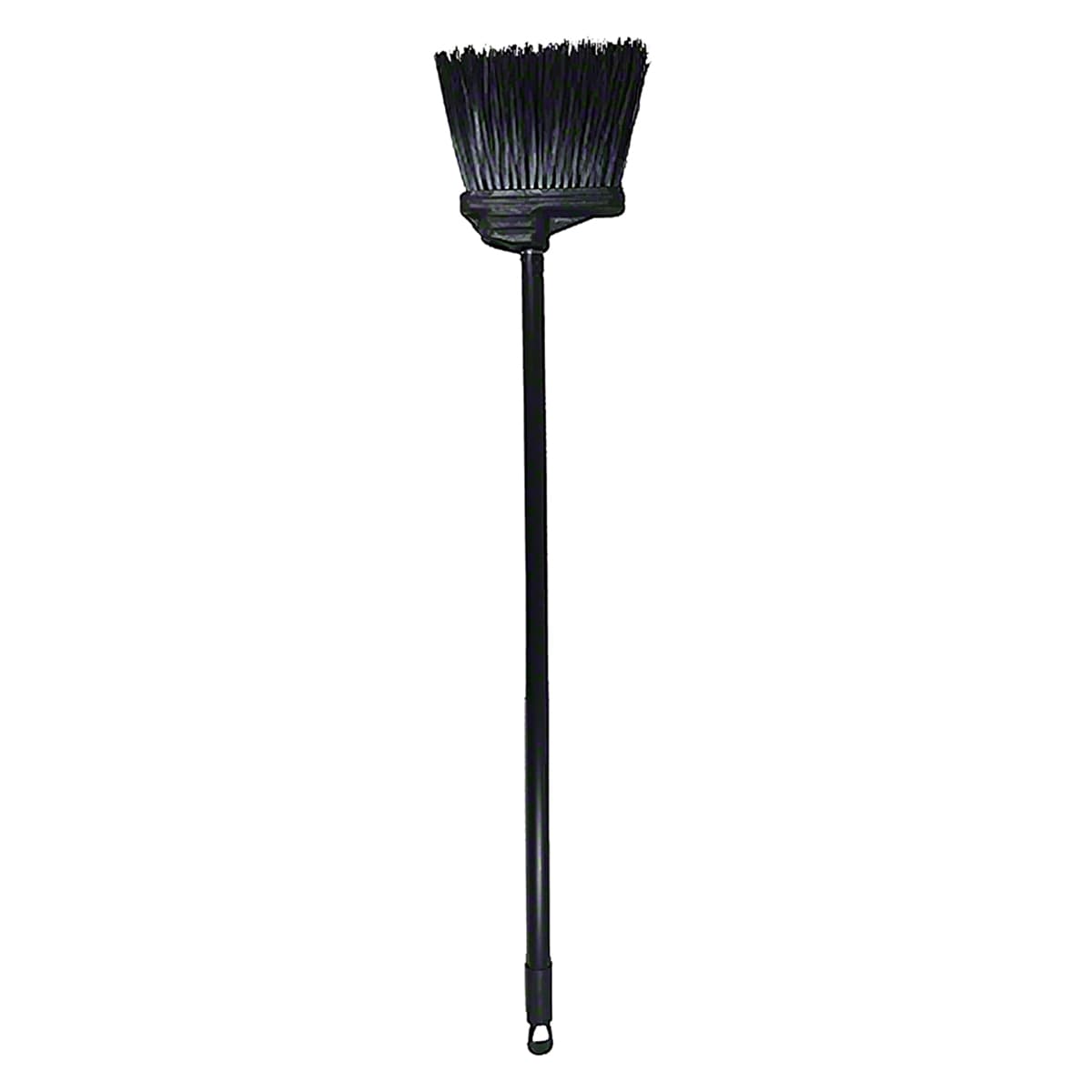 Lobby Broom 30IN Black Metal PP Threaded With 6IN Head Multi-angled 1/Each