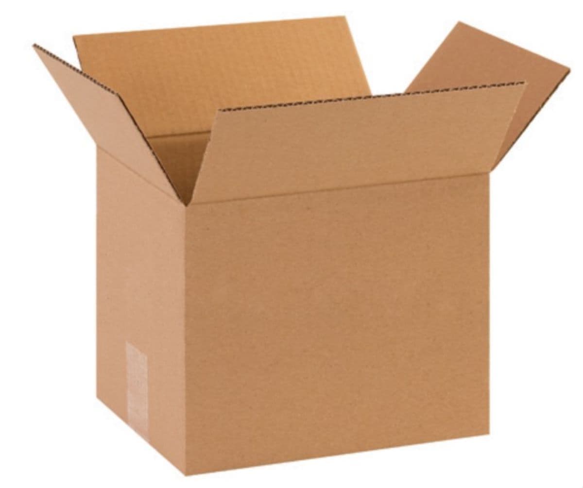 Regular Slotted Container (RSC) 10X8X8 IN Kraft Corrugated Cardboard 32ECT 1/Each