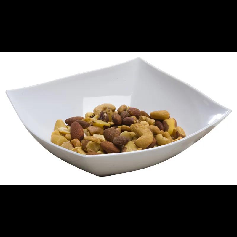 Bowl 32 OZ Plastic White Square 50/Case