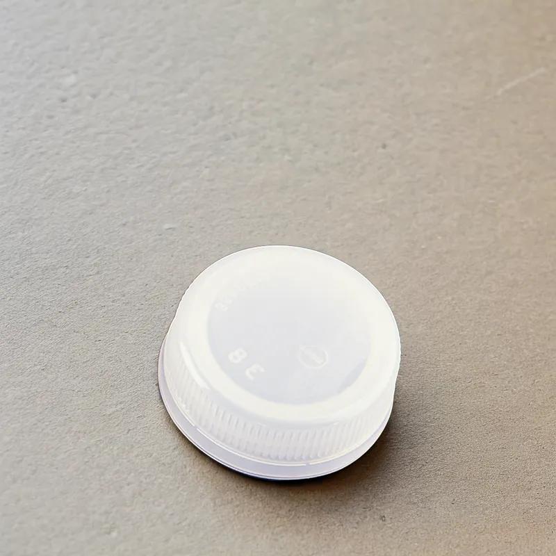 Cap 38MM Clear For Juice Bottle DBJ Finish Tamper-Evident 2500/Case