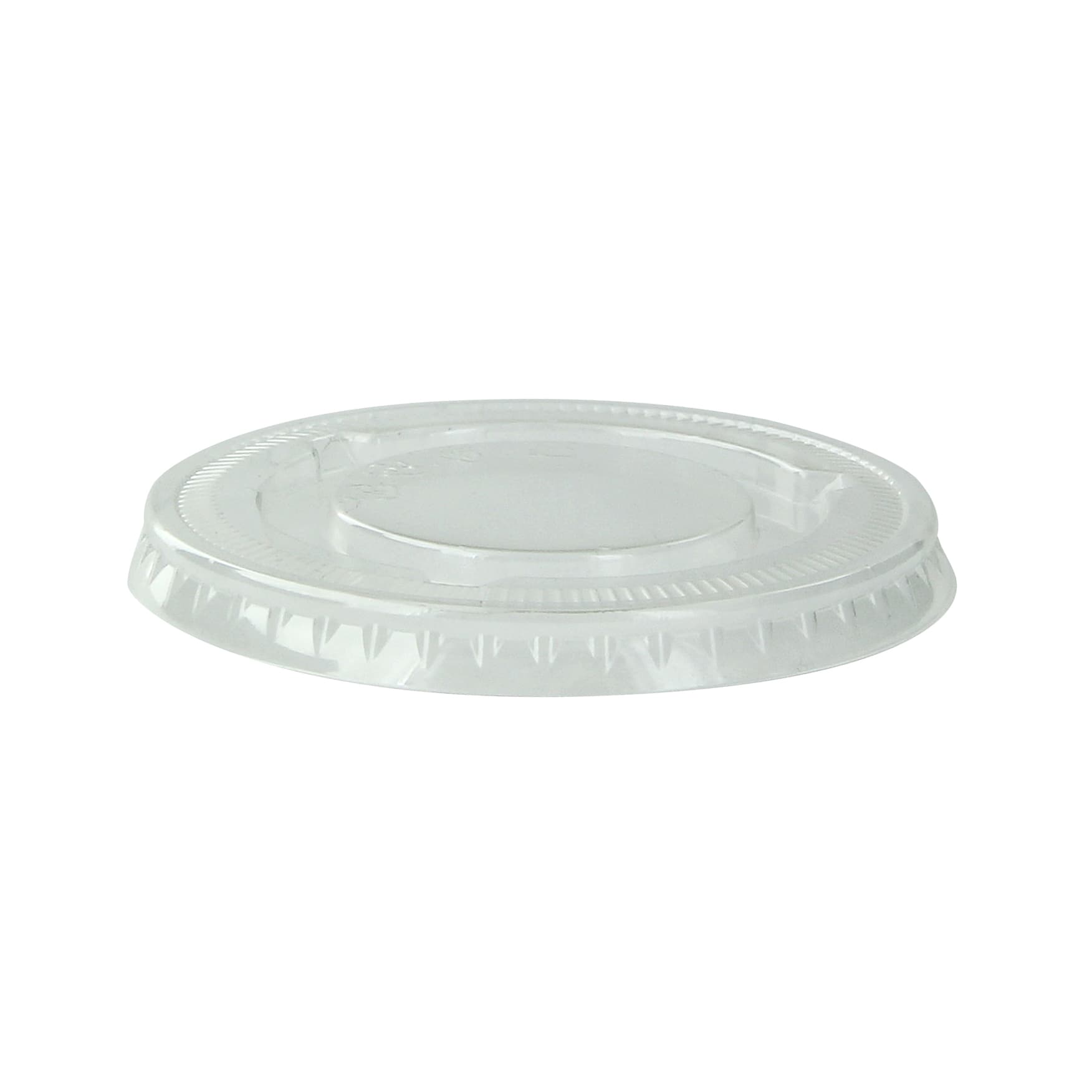 Lid Flat 2.9X0.31 IN PET Clear For Container 2000/Case