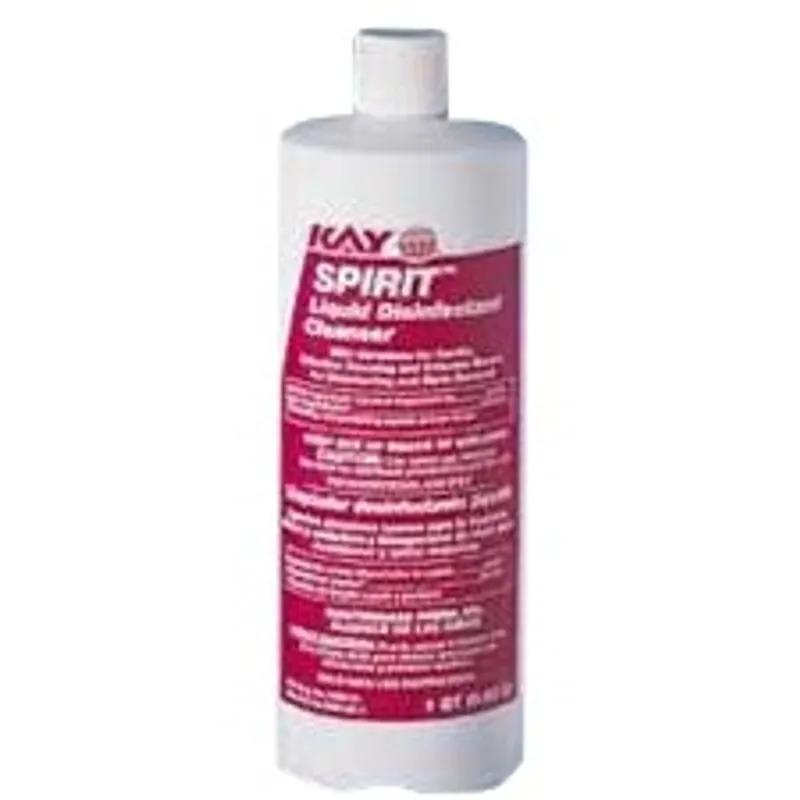 Kay® Pleasant Scent One-Step Disinfectant 32 FLOZ Multi Surface Non-Caustic RTU Abrasive 6/Case