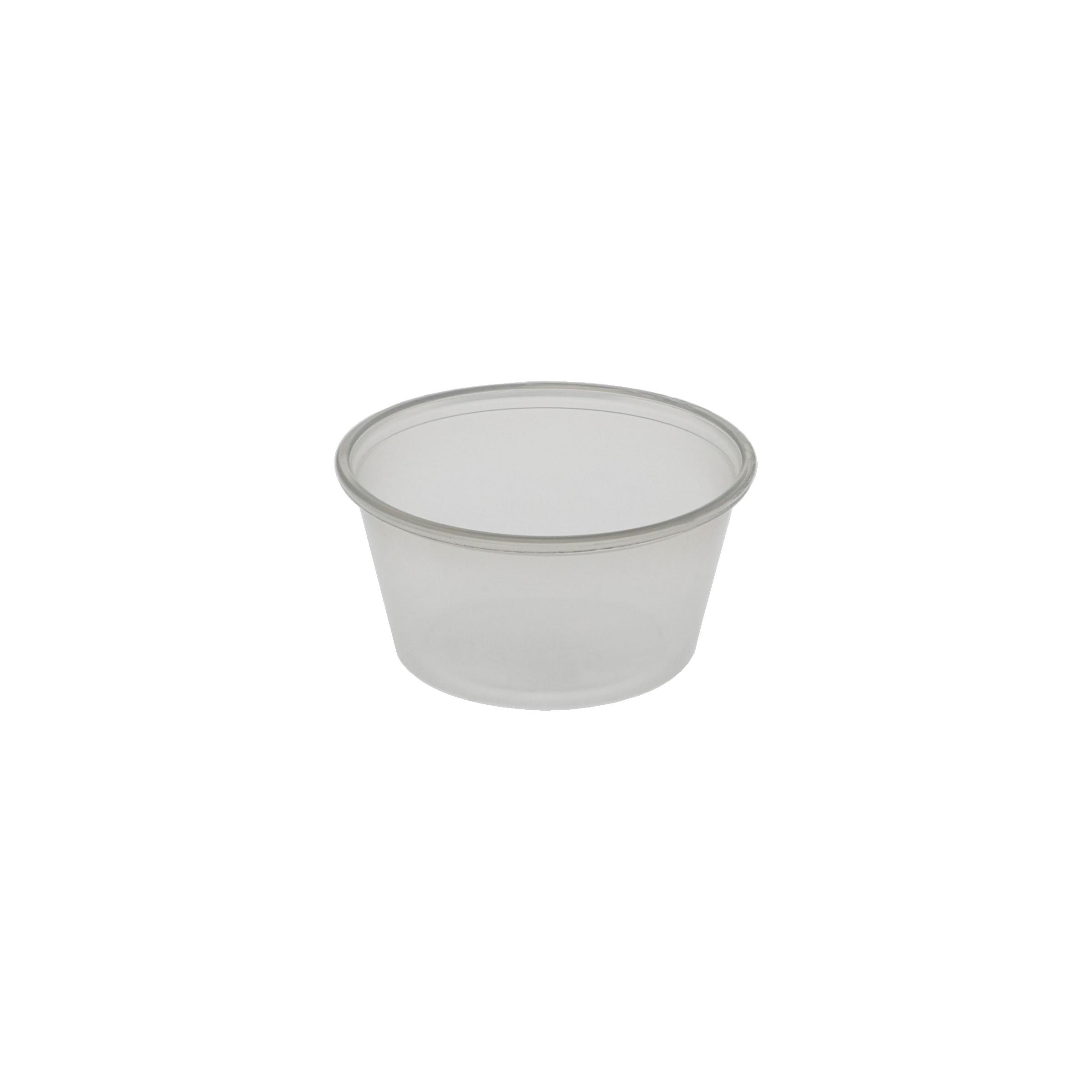 Souffle & Portion Cup 2 OZ PP Clear 2400/Case