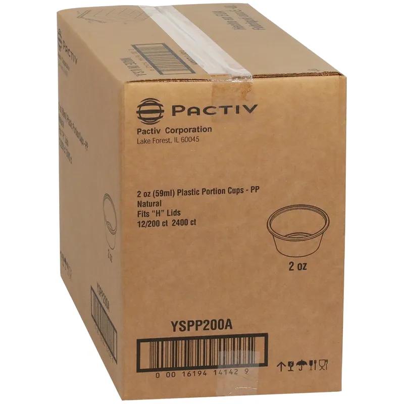 Souffle & Portion Cup 2 OZ PP Clear 2400/Case