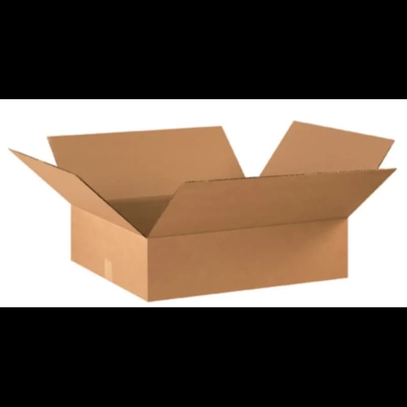 Regular Slotted Container (RSC) 22X18X6 IN Kraft Cardboard 32ECT 1/Each