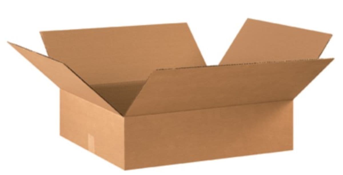 Regular Slotted Container (RSC) 22X18X6 IN Kraft Cardboard 32ECT 1/Each