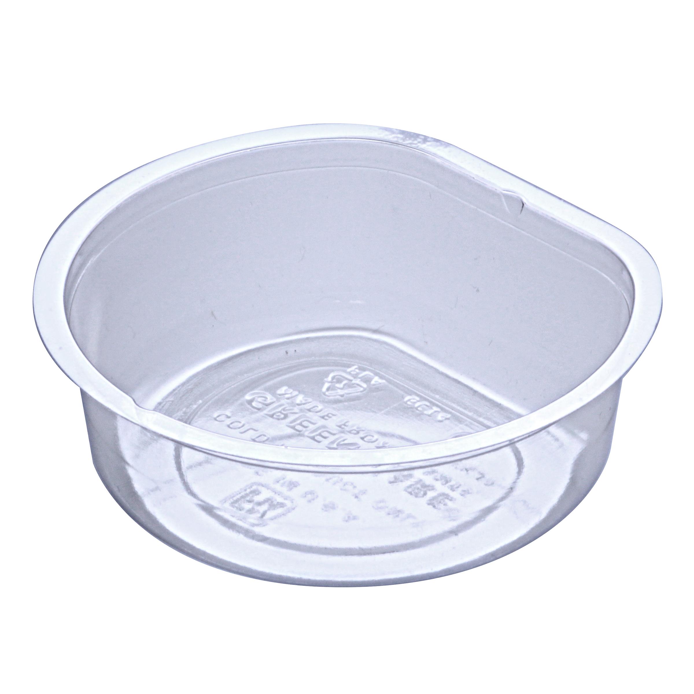 Greenware® Cold Single Compartment Cup Insert 4 OZ PLA Clear 1000/Case