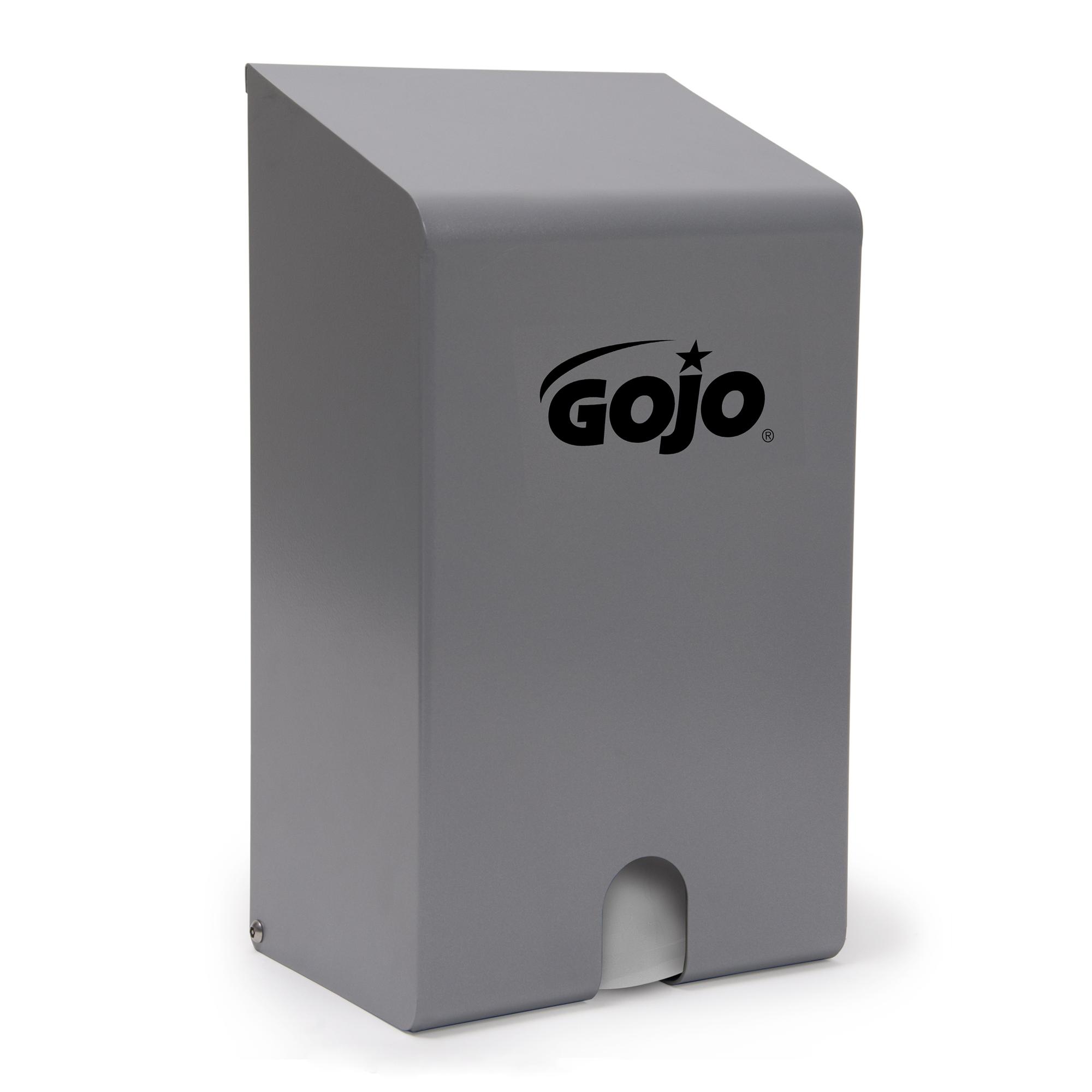 GOJO® Security Enclosure 2000 mL 7.5X5.5X14.21 IN Silver Steel For FMX-20 1/Each