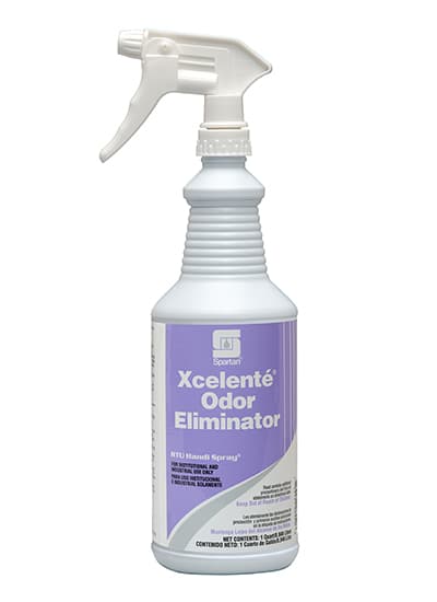 Xcelenté® Handi Spray® Odor Eliminator Fresh Lavender Clear RTU 1 QT 12/Case