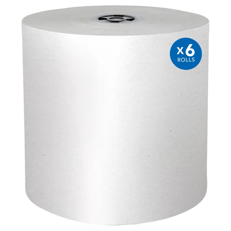 Scott® Roll Paper Towel MOD 7.5IN X900FT White Hardwound Core 1.75IN Core Diameter 6 Rolls/Case