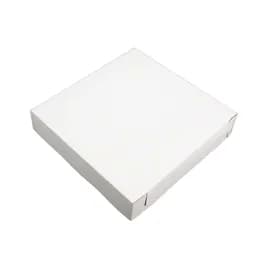 Pizza Box 8X8X1.5 IN Clay-Coated Kraft Board Kraft 100/Bundle