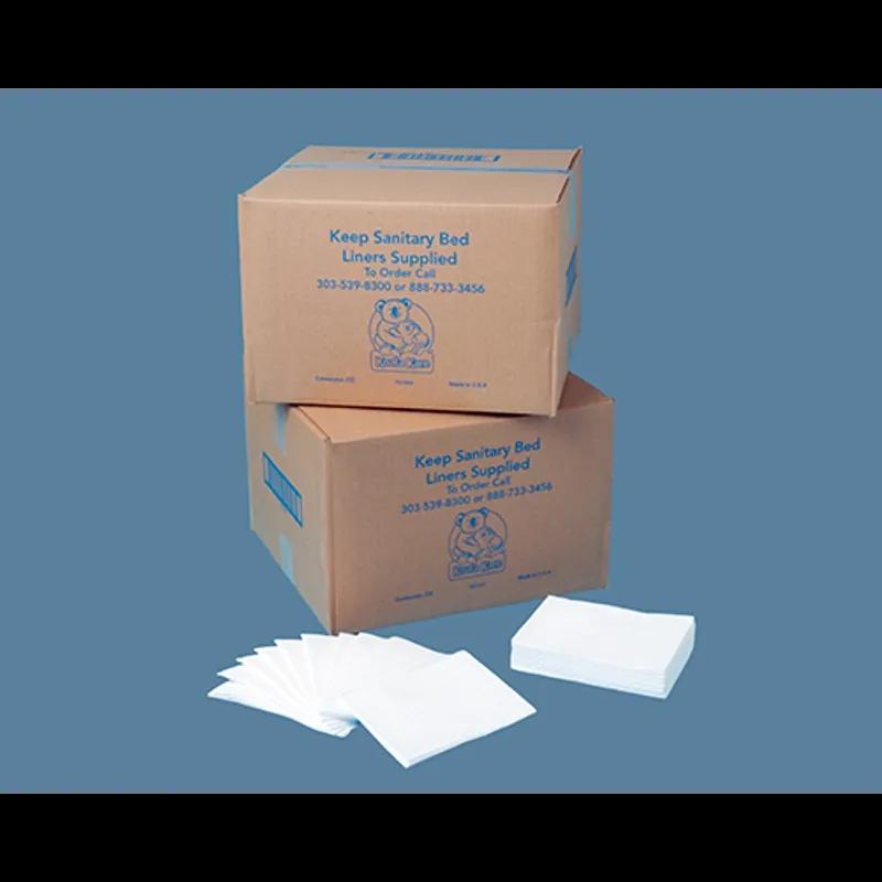 Koala Kare Baby Changing Table Liner White 500/Case