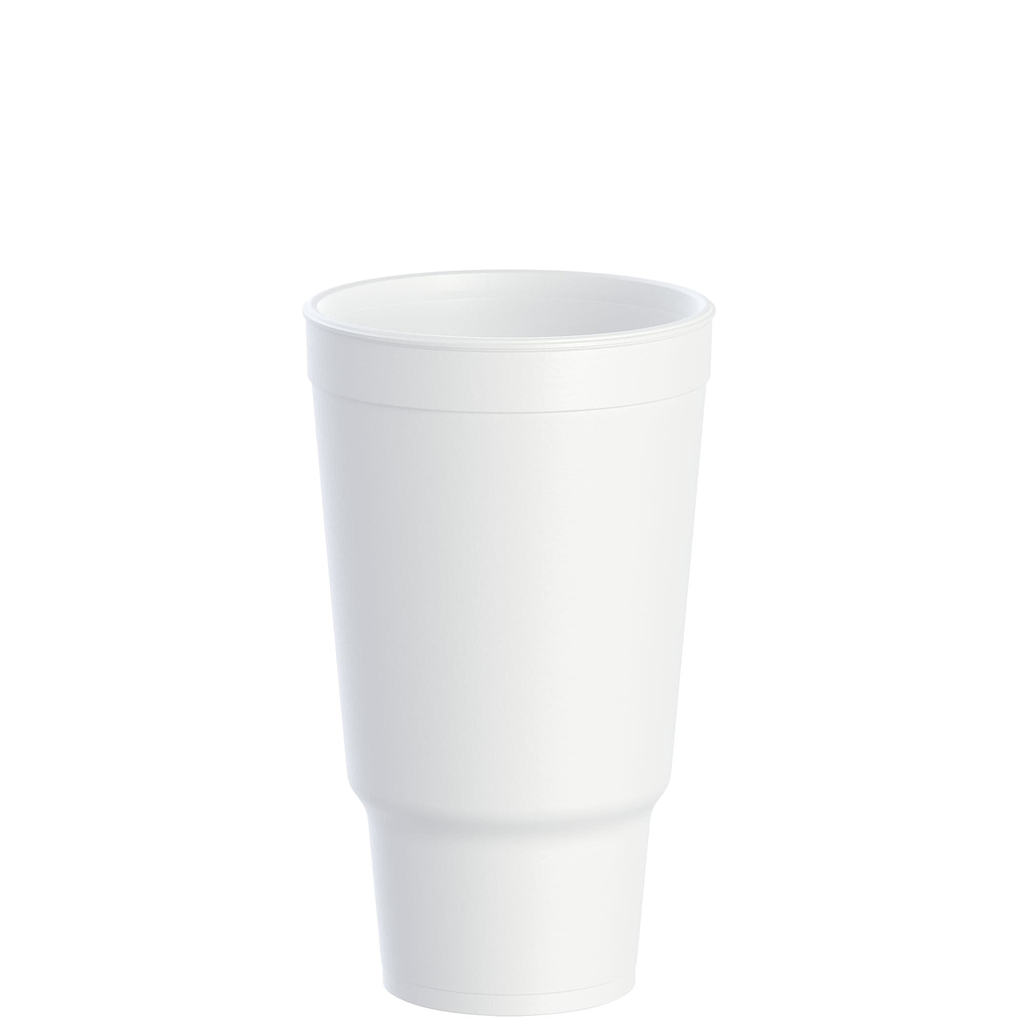 Dart® J Cup® Cup Insulated 32 OZ EPS White 16 Count/Pack 25 Packs/Case 400 Count/Case
