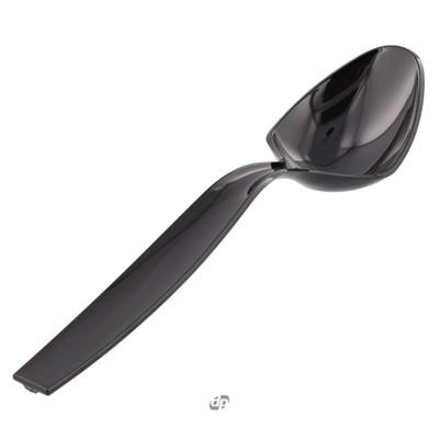 WNA Serving Spoon 9 IN Plastic Black 144/Case