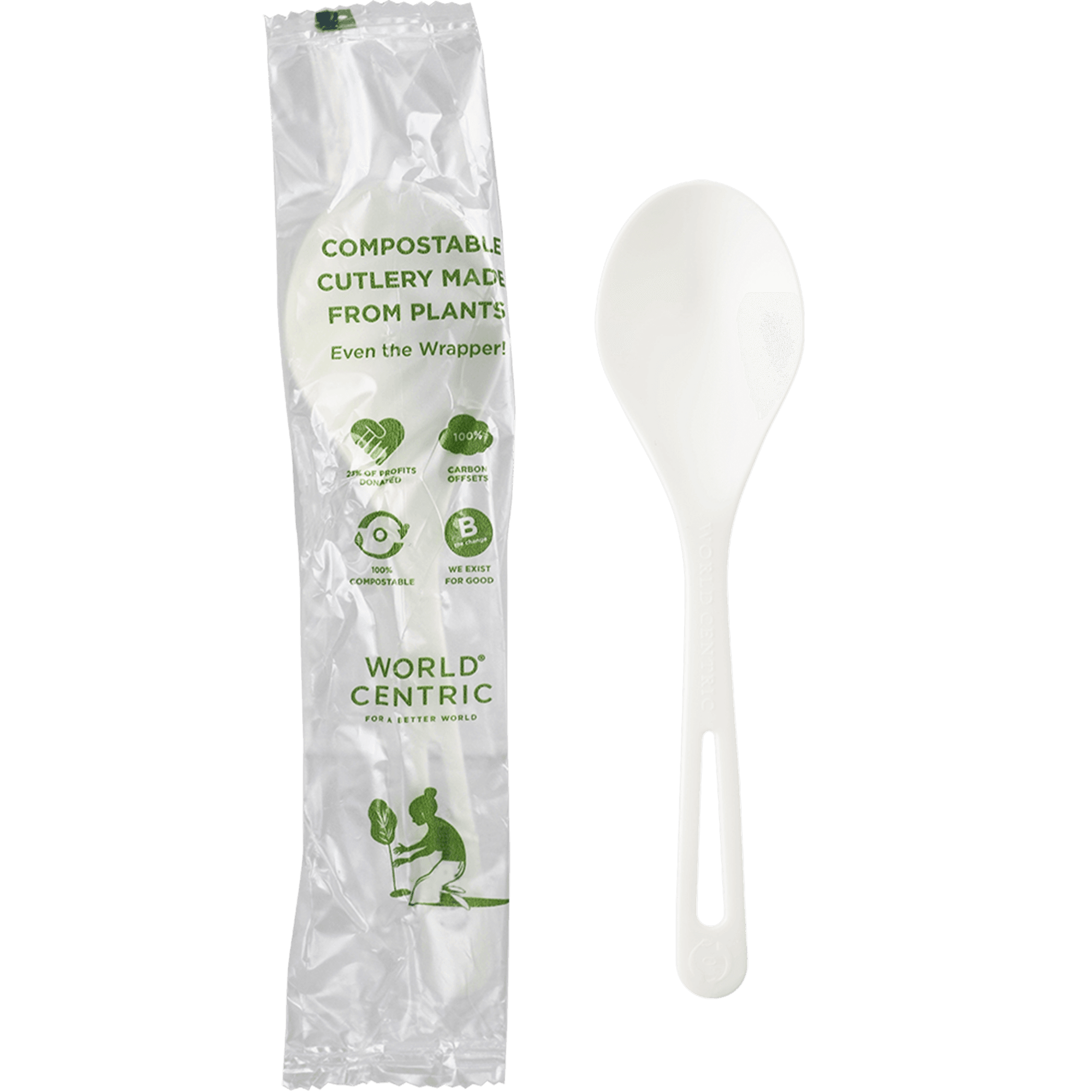 Soup Spoon 6 IN Individually Wrapped 750/Case